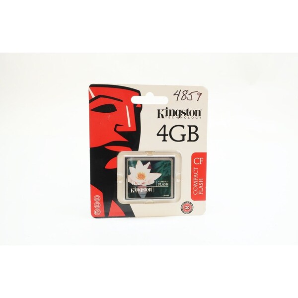 Kingston 4Gb Compact Flash Memory Card Memory Module CF/4GB Zoro